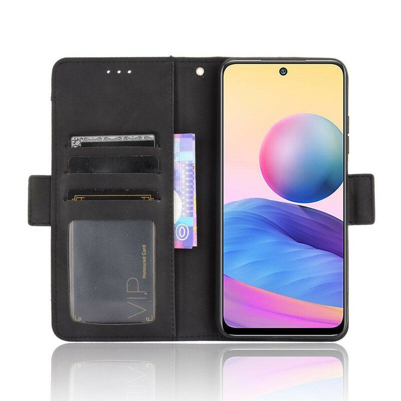 Flip Case Für Xiaomi Redmi Note 10 5G Multi-karten