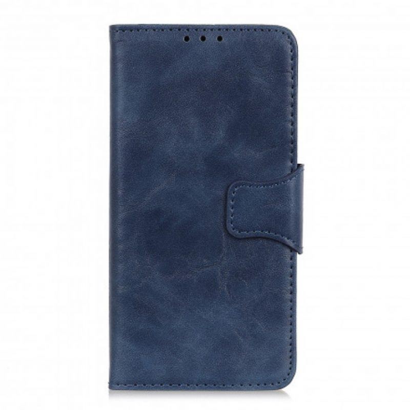 Flip Case Für Xiaomi Redmi Note 10 5G Reversibler Magnetverschluss