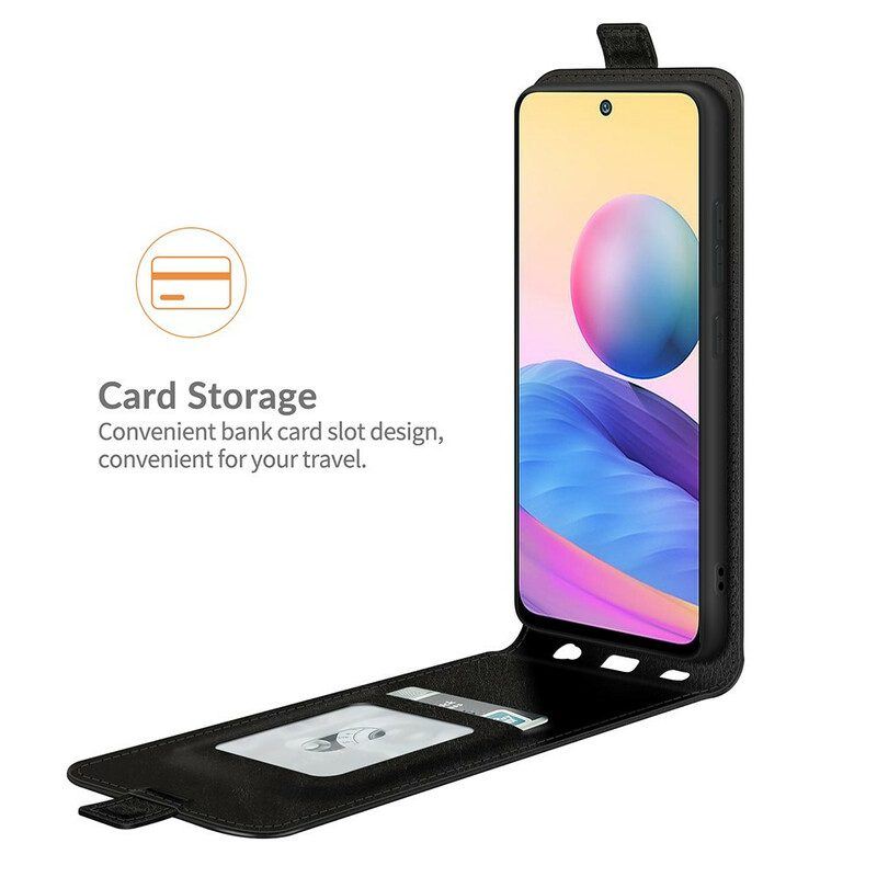 Flip Case Für Xiaomi Redmi Note 10 5G Flip Case Vertikale Klappe