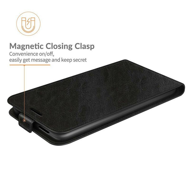 Flip Case Für Xiaomi Redmi Note 10 5G Flip Case Vertikale Klappe