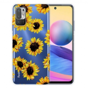 Handyhülle Für Xiaomi Redmi Note 10 5G Sonnenblumen