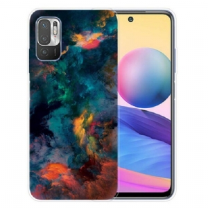 Hülle Für Xiaomi Redmi Note 10 5G Bunte Wolken