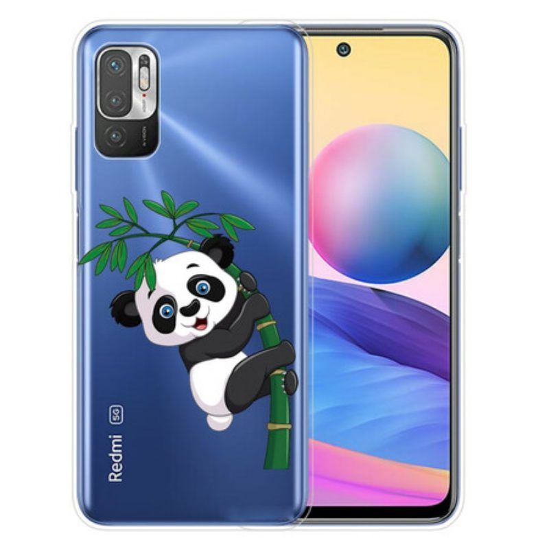 Hülle Für Xiaomi Redmi Note 10 5G Panda Auf Bambus