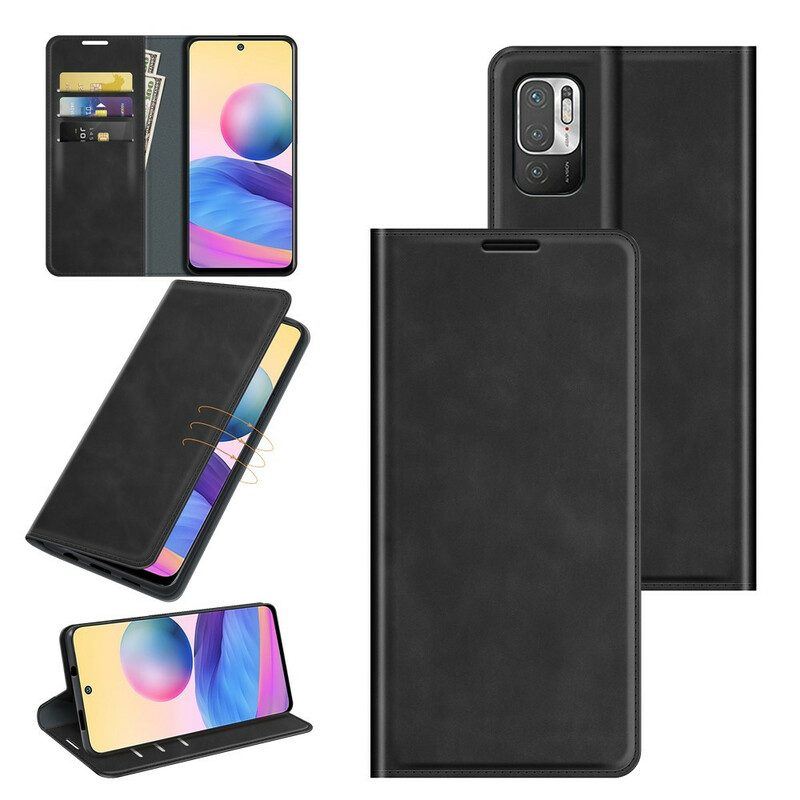 Schutzhülle Für Xiaomi Redmi Note 10 5G Flip Case Seidiger Touch