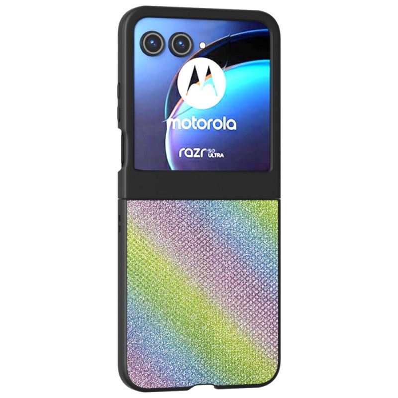 Hülle Für Motorola Razr 50 Strass-textur