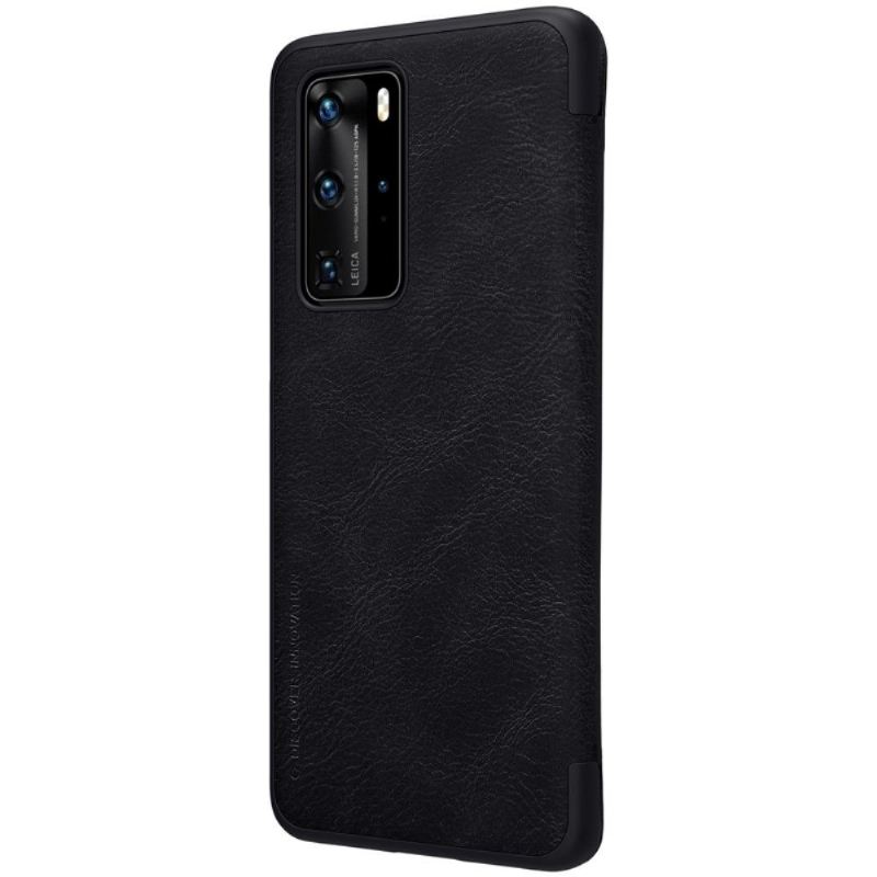 Flip Case Für Huawei P40 Pro Qin-serie Kunstleder