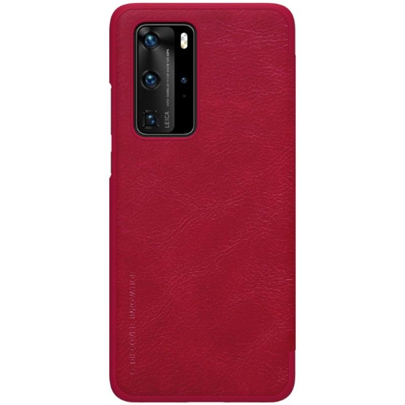 Flip Case Für Huawei P40 Pro Qin-serie Kunstleder