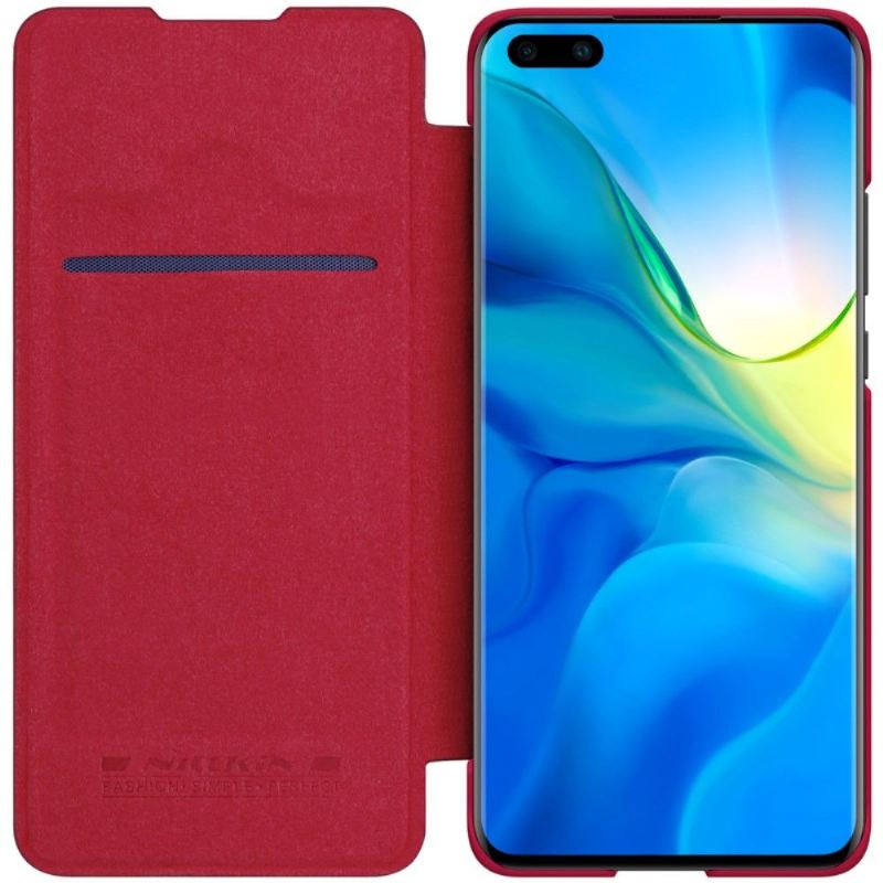 Flip Case Für Huawei P40 Pro Qin-serie Kunstleder