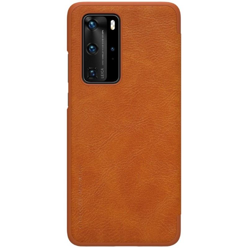 Flip Case Für Huawei P40 Pro Qin-serie Kunstleder