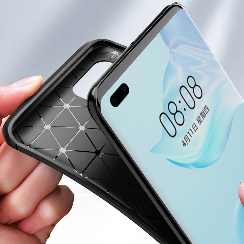 Handyhülle Für Huawei P40 Pro Karbon Edel