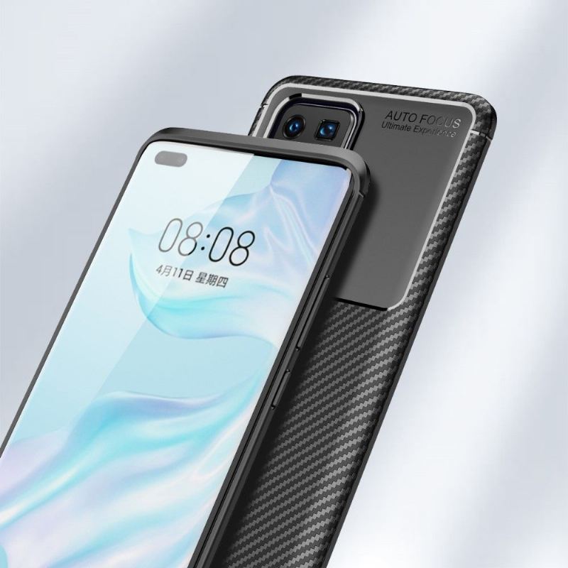 Handyhülle Für Huawei P40 Pro Karbon Edel