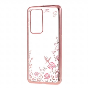 Hülle Für Huawei P40 Pro Blumenfrühling Transparent