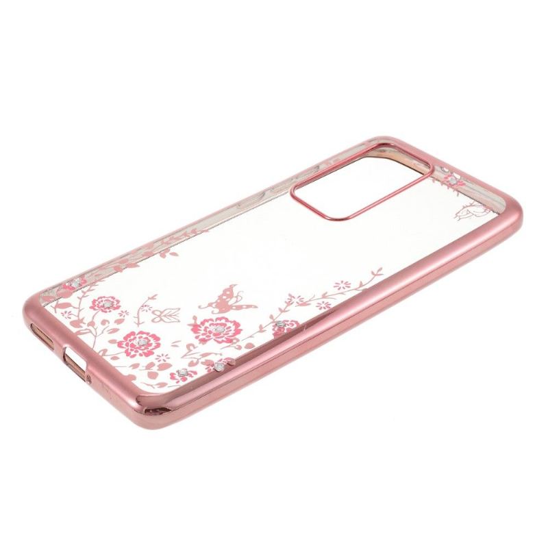 Hülle Für Huawei P40 Pro Blumenfrühling Transparent