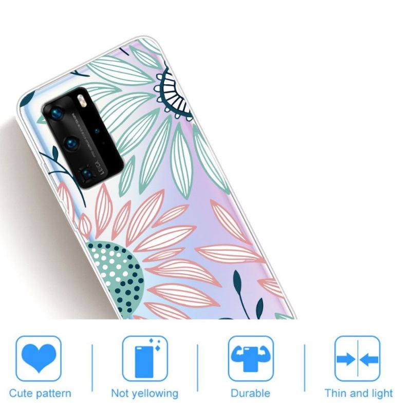 Hülle Für Huawei P40 Pro Gänseblümchen-blumen