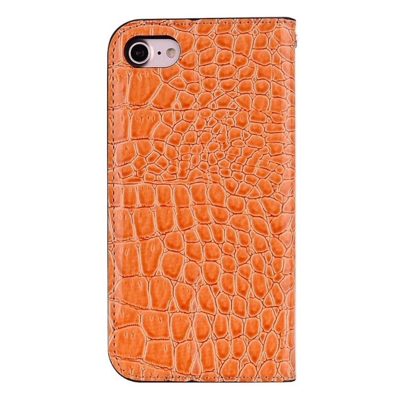 Case Für iPhone 7 / 8 / SE (2020) Luxuriöser Croc-effekt