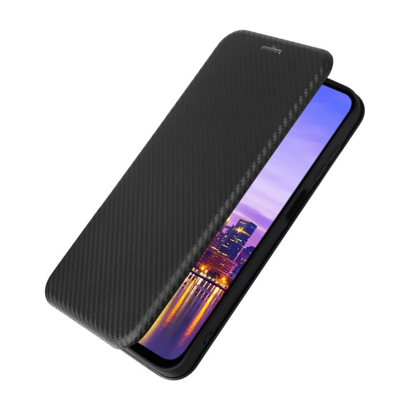 Flip Case Für Samsung Galaxy A16 5g Kohlefaser