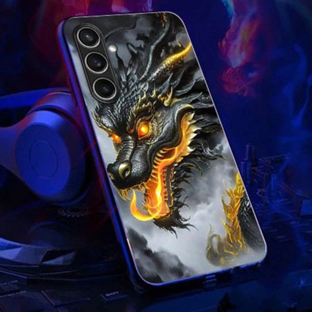 Hülle Für Samsung Galaxy A16 5g Rufen Sie Die Flash-serie Black Dragon Auf