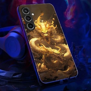 Hülle Samsung Galaxy A16 5g Rufen Sie Die Flash-serie Golden Dragon Auf