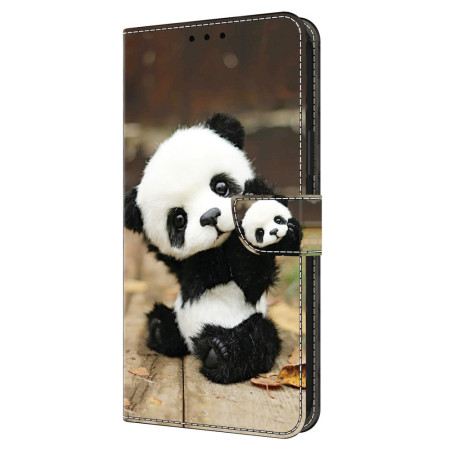 Lederhüllen Für Samsung Galaxy A16 5g Panda