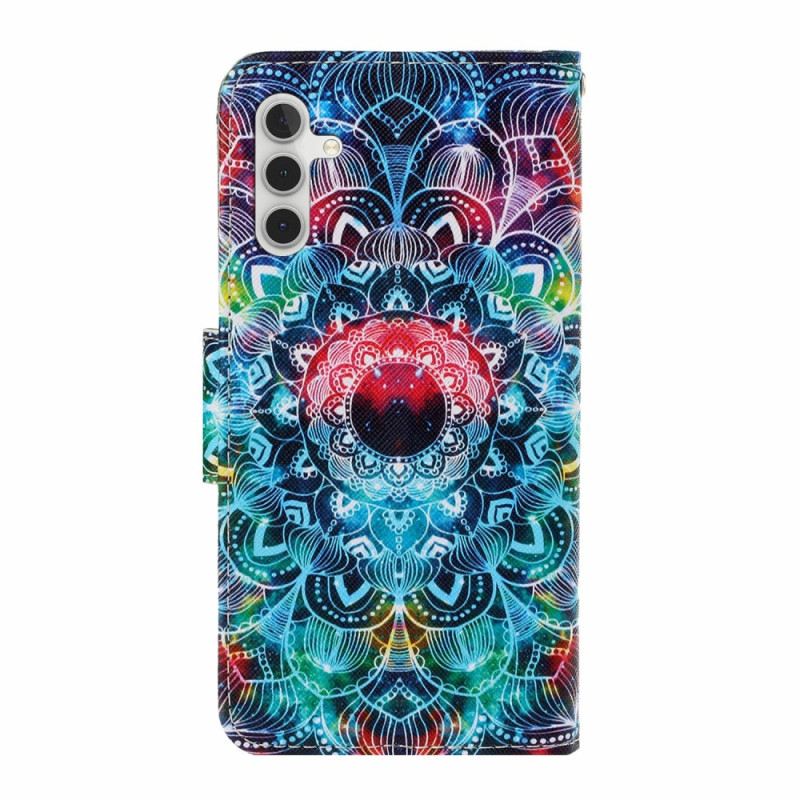 Lederhüllen Samsung Galaxy A16 5g Handyhülle Mandala-muster