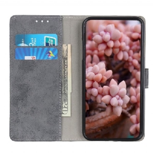 Case Für Asus Zenfone 7 / Zenfone 7 Pro Cyrius Kunstleder Vintage