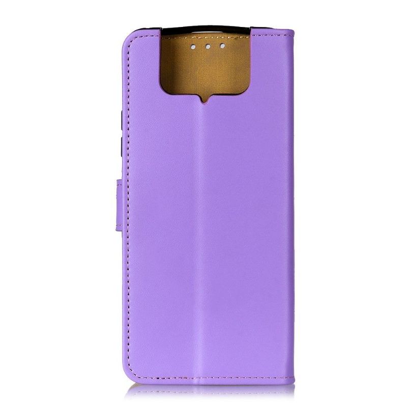 Case Für Asus Zenfone 7 / Zenfone 7 Pro Grundlegendes Kunstleder - Violett