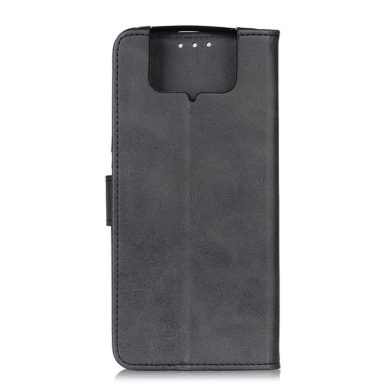 Flip Case Für Asus Zenfone 7 / Zenfone 7 Pro Marius Matter Ledereffekt