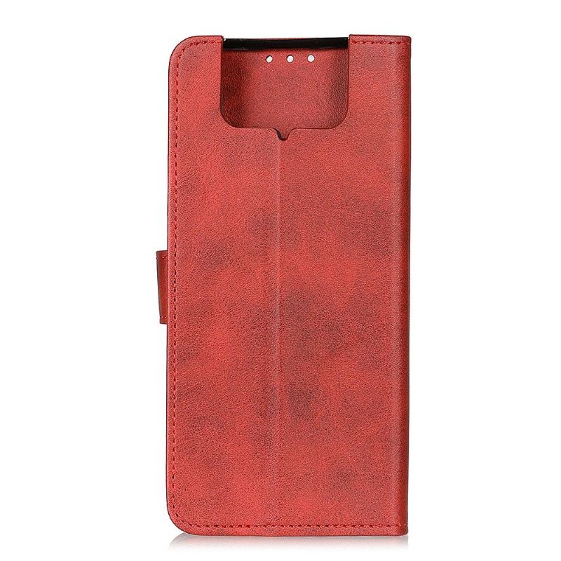 Flip Case Für Asus Zenfone 7 / Zenfone 7 Pro Marius Matter Ledereffekt