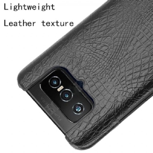 Handyhülle Für Asus Zenfone 7 / Zenfone 7 Pro Croc Skin-effekt