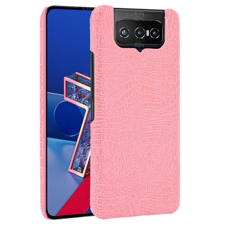 Handyhülle Für Asus Zenfone 7 / Zenfone 7 Pro Croc Skin-effekt