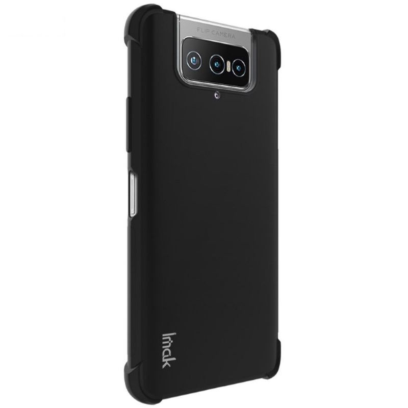 Hülle Für Asus Zenfone 7 / Zenfone 7 Pro Anti-Sturz Klassenschutz - Black Metal