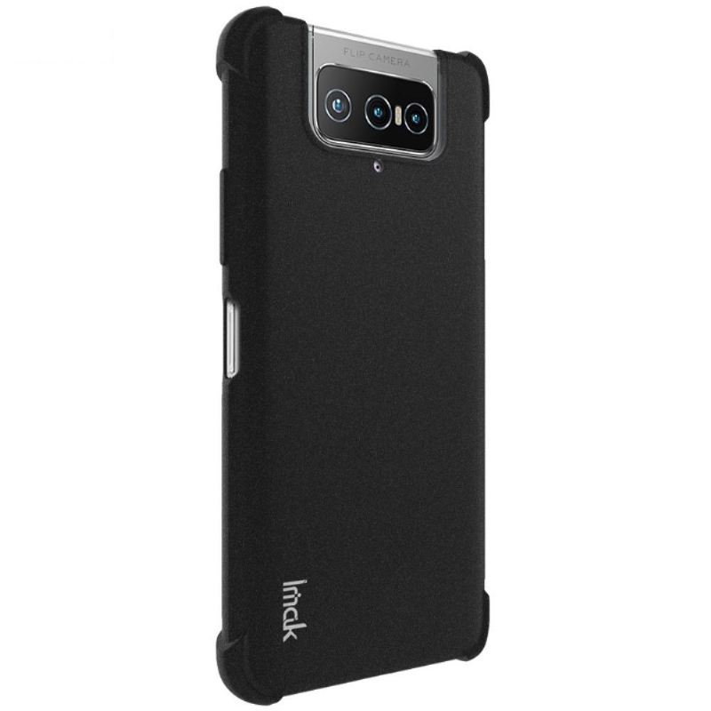 Hülle Für Asus Zenfone 7 / Zenfone 7 Pro Class Protect Stoßfest - Mattschwarz