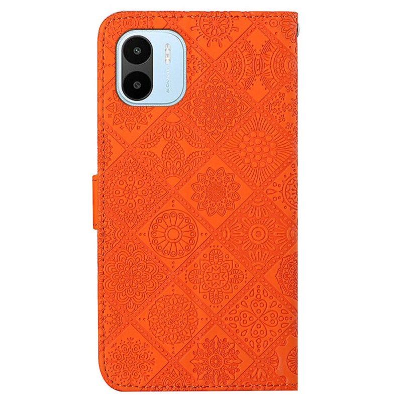 Flip Case Für Xiaomi Redmi A1 Gobelinmuster