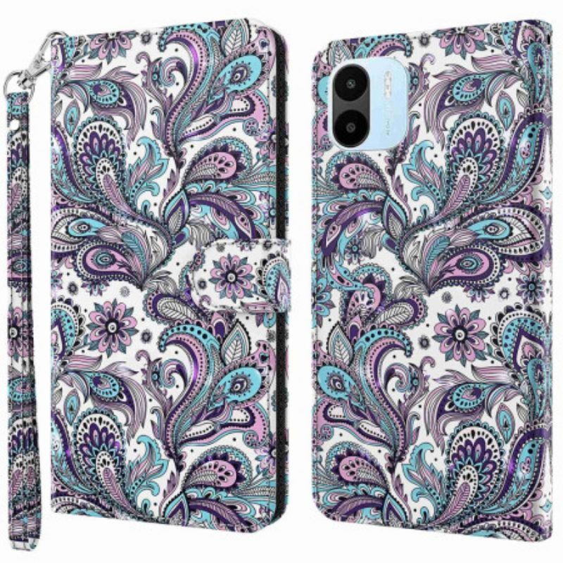 Lederhüllen Für Xiaomi Redmi A1 Paisley