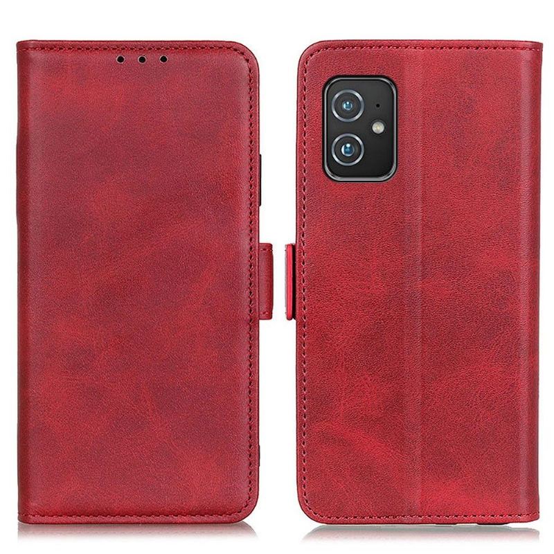 Case Für Asus Zenfone 8 Brieftasche Mattes Kunstleder