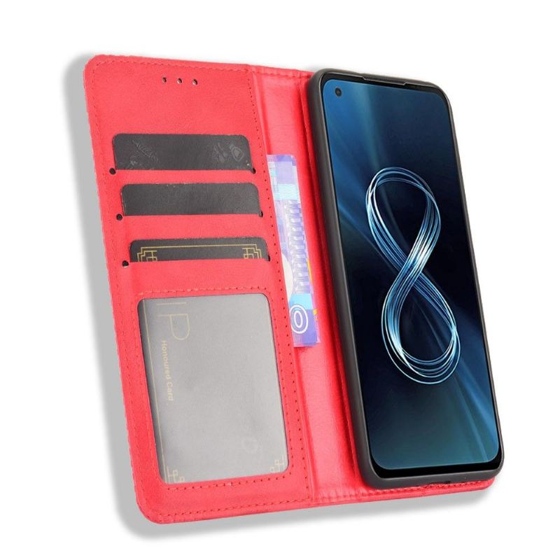 Case Für Asus Zenfone 8 Leder Im Cirénius-stil