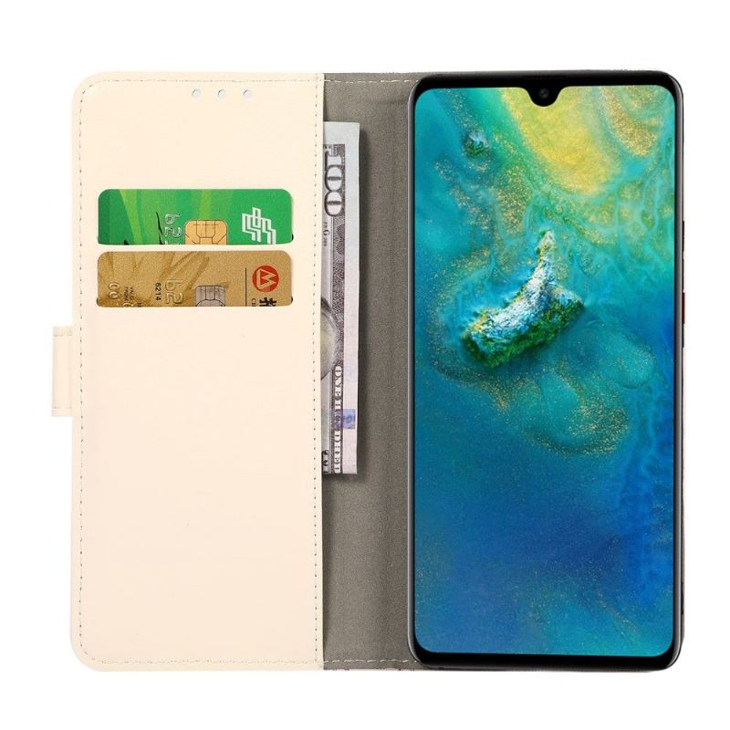 Flip Case Für Asus Zenfone 8 Schwarzer Wolf