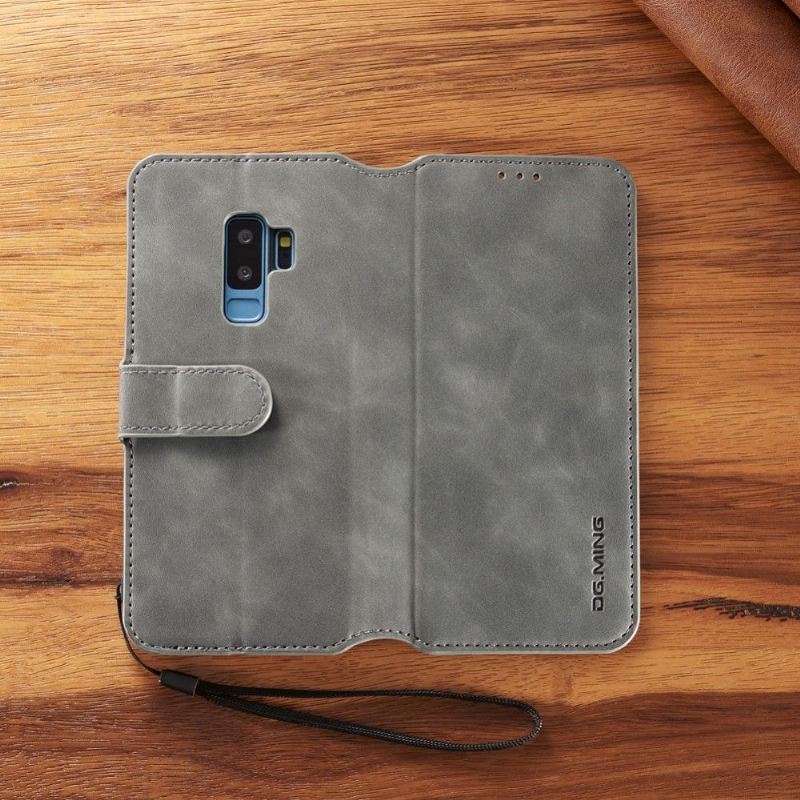 Flip Case Für Samsung Galaxy S9 Plus Dg Ming Retro-stil