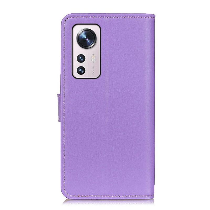 Flip Case Für Xiaomi 12 Einfaches Kunstleder