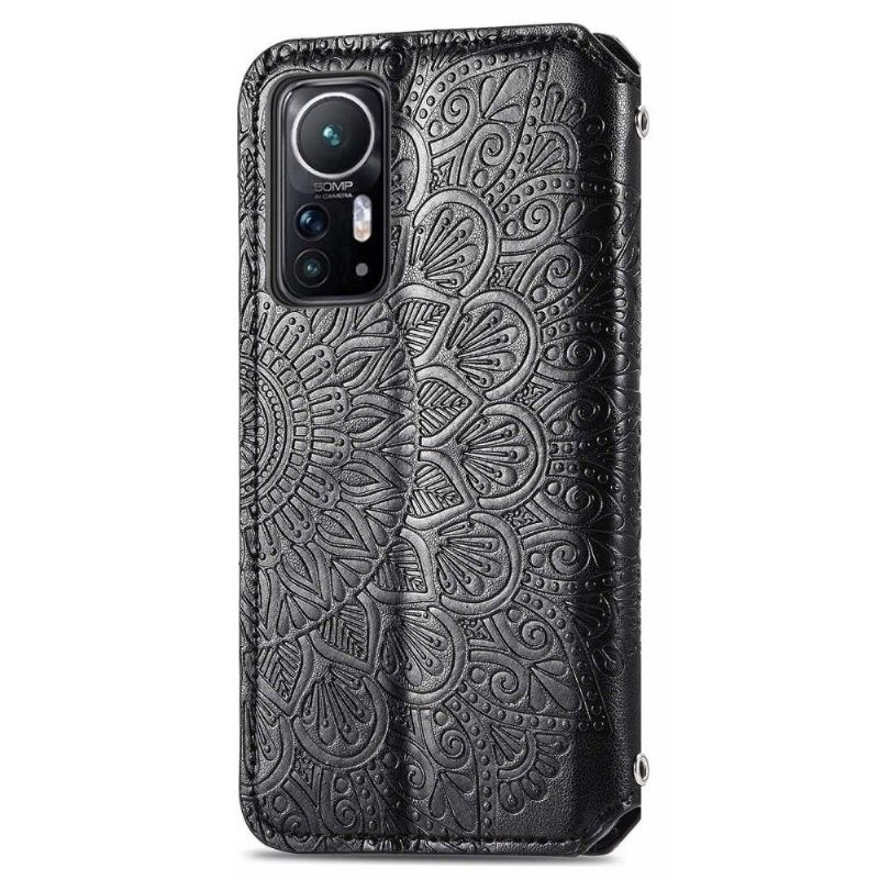 Flip Case Für Xiaomi 12 Flip Case Flip-chic-mandala