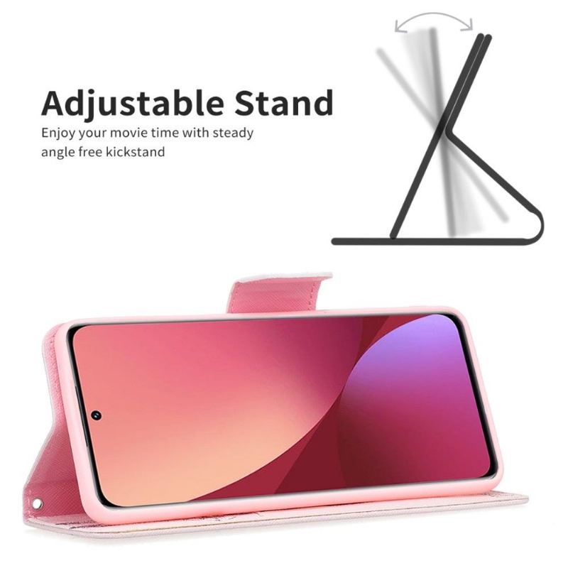 Flip Case Für Xiaomi 12 Giraffe Mit Brille