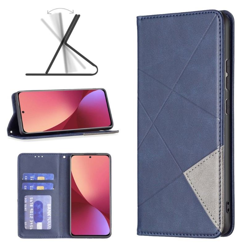 Flip Case Für Xiaomi 12 Kartenetui Aus Leder Im Célinia-stil