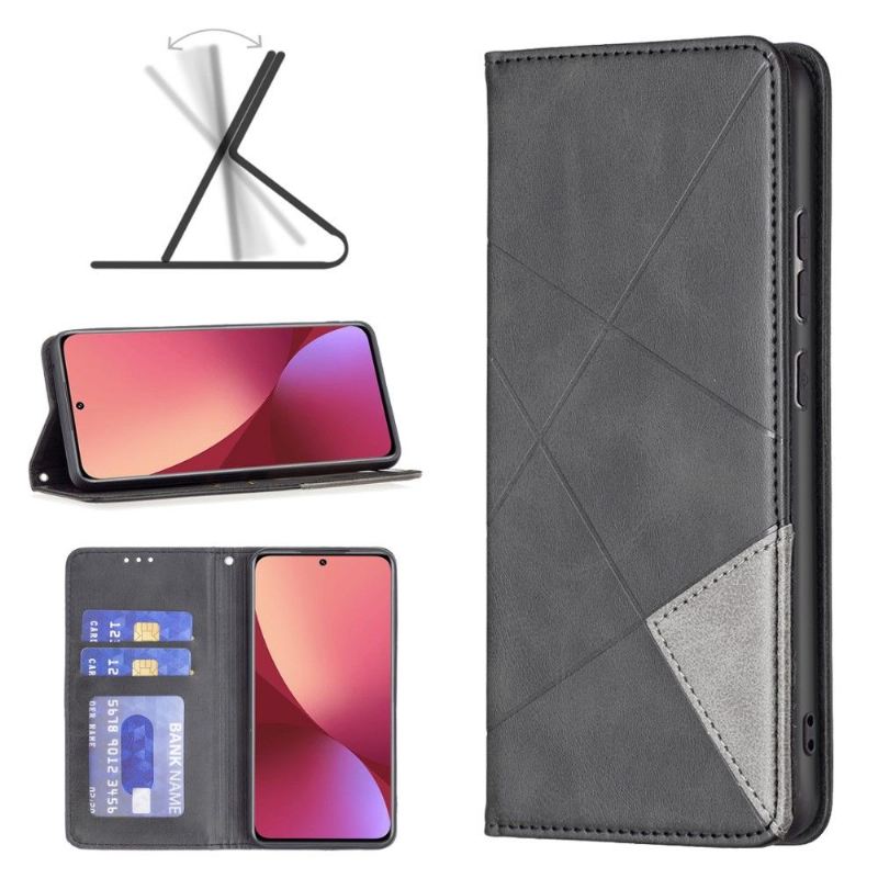 Flip Case Für Xiaomi 12 Kartenetui Aus Leder Im Célinia-stil