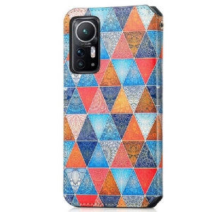 Lederhüllen Für Xiaomi 12 Mandala-kaleidoskop