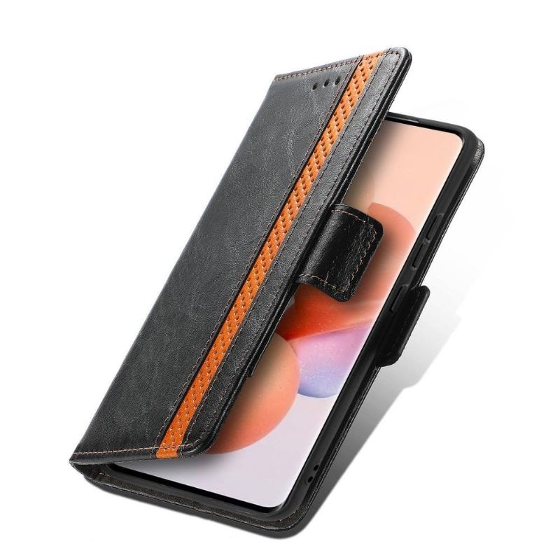 Lederhüllen Für Xiaomi 12 Schutzhülle Flip Case Geschäft Umdrehen