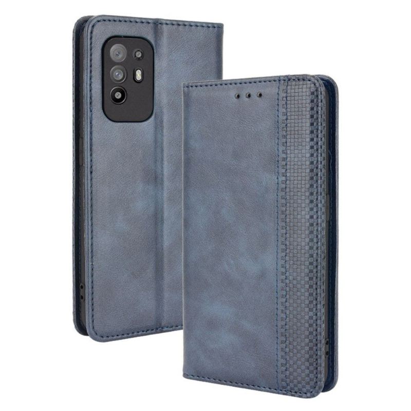 Case Für Oppo A94 5G Der Lederstil Cirénius