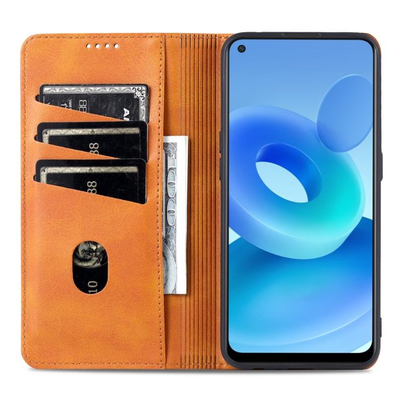 Case Für Oppo A94 5G Geldbörse Kunstleder