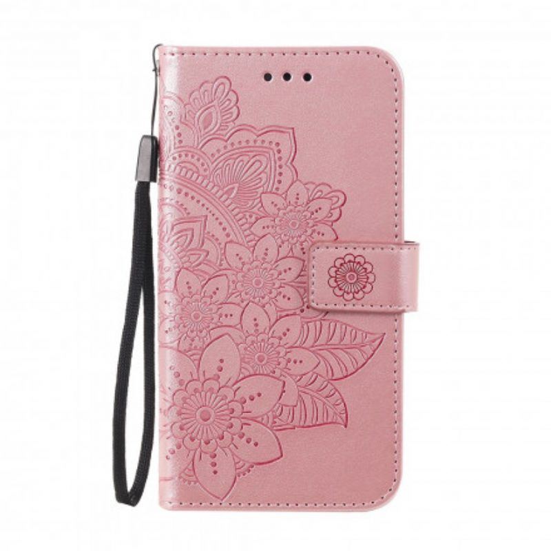 Flip Case Für Oppo A94 5G Blumen-mandala