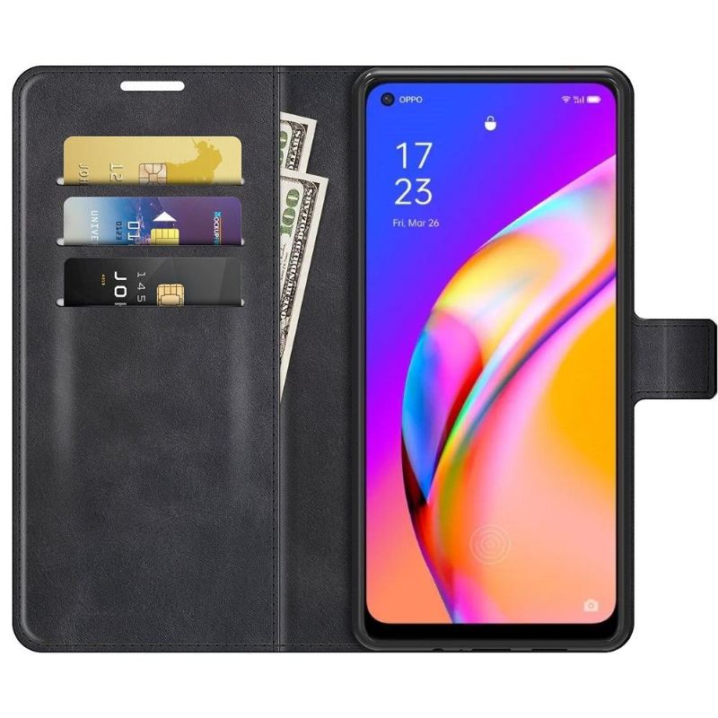 Flip Case Für Oppo A94 5G Brieftasche Lederstil