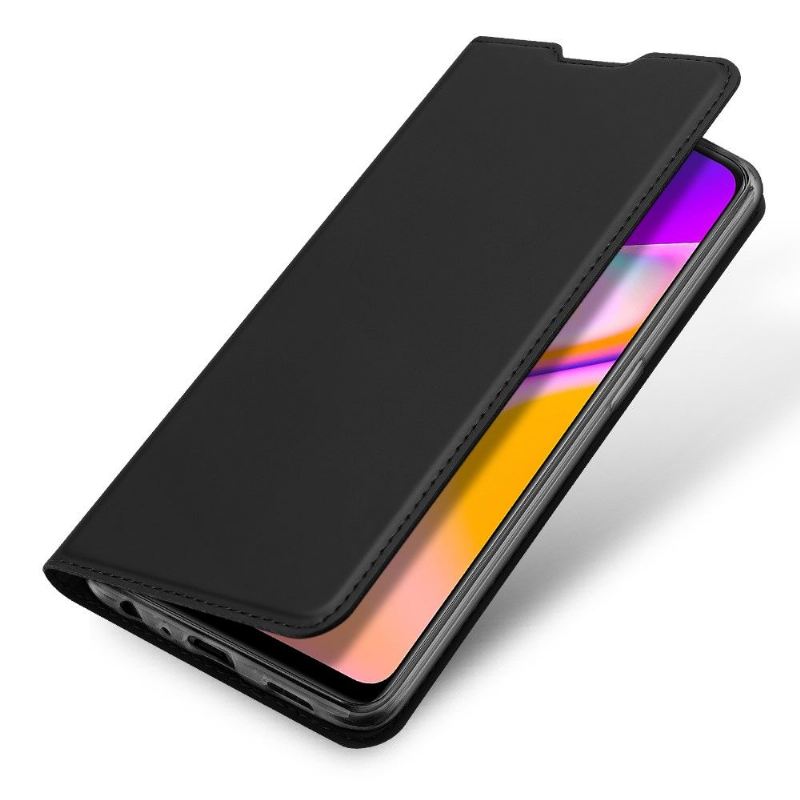 Flip Case Für Oppo A94 5G Business-satin-effekt